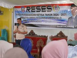 Djoni Dalanggo Tekankan Pentingnya DTKS dalam Reses Bersama Warga Pohuwato