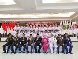 Ketua DPRD Provinsi Gorontalo Hadiri Pengukuhan Paskibraka,Thomas Mopili: Semangat Patriotisme Harus Dijaga