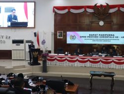 DPRD Provinsi Gorontalo Resmi Berhentikan Wahyudin Moridu dari Keanggotaan Dewan