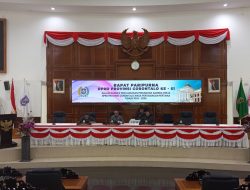 DPRD Provinsi Gorontalo Umumkan Perubahan Agenda Kerja Masa Persidangan 2025–2026