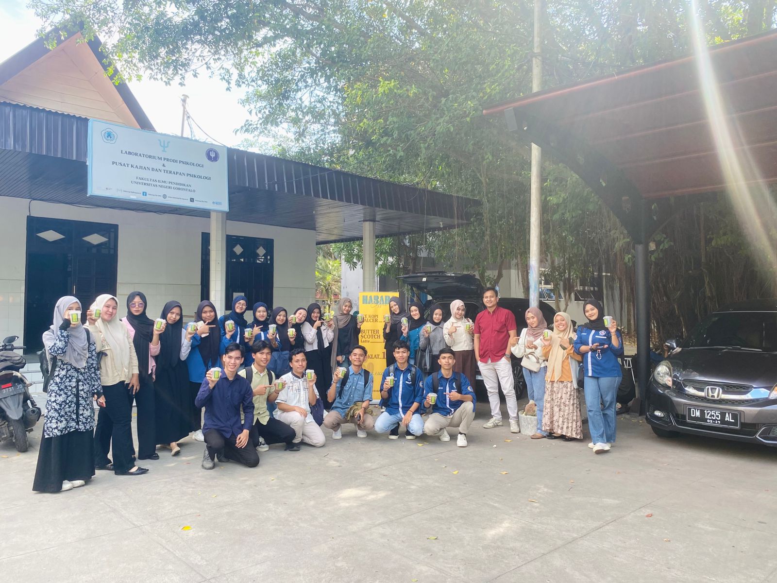 Dosen Muda Fandy Nugroho Musa Fasilitasi Hababa Kopi Keliling jadi pemantik mahasiswa berwirausaha.