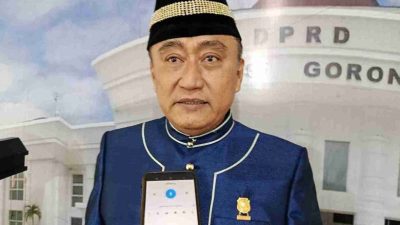 Ketua Komisi II DPRD Provinsi Gorontalo, Mikson Yapanto. (sumber : AS)