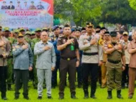 Keterangan Foto : Polres Gorontalo membentuk gerakan “Sabuk Kamtibmas” jelang PENAS XVII 2026.