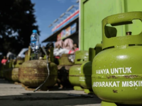 Keterangan : Ilustrasi Gas LPG 3Kg (Shutterstock)