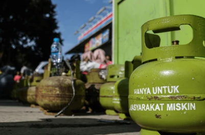 Keterangan : Ilustrasi Gas LPG 3Kg (Shutterstock)