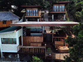 Suasana Tevana House Reef, salah satu penginapan bernuansa alam di Sulawesi Selatan. (Instagram.com/tevanahousereef)