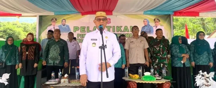 Bupati Bone Bolango melantik pengurus Dasawisma se-Kecamatan Suwawa Timur