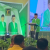 Ismet Mile saat sambutan pembukaan Musab PPP Kota Gorontalo