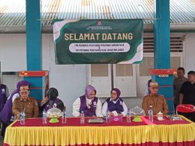 Keterangan : Bupati Bone Bolango dorong Posyandu jadi garda depan melawan kemiskinan melalui integrasi layanan dasar dan dukungan anggaran. (sumber ulanda)