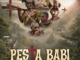 Keterangan Foto : Tradisi pesta babi suku Muyu bukan sekadar ritual adat, tetapi simbol menjaga tanah, sejarah, dan identitas leluhur di tengah perubahan besar di Papua.