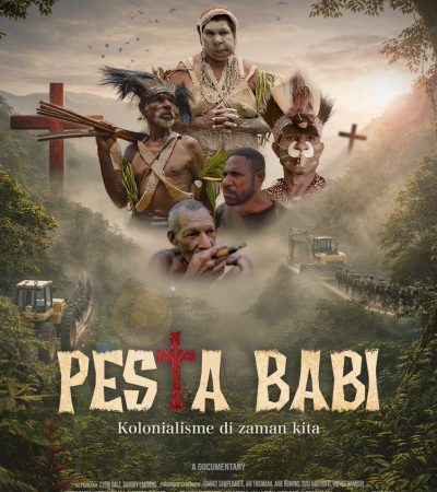 Keterangan Foto : Tradisi pesta babi suku Muyu bukan sekadar ritual adat, tetapi simbol menjaga tanah, sejarah, dan identitas leluhur di tengah perubahan besar di Papua.