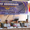 Keterangan : Rapat koordinasi pengawasan orang asing