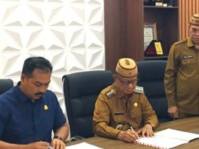 Pemerintah Kabupaten Bone Bolango menghibahkan lahan seluas 4.000 meter persegi